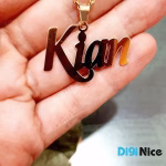گردنبند-طلا-18 عیار-طرح Kian کیان