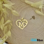 گردنبند طلا 18 عیار طرح حرف لاتین M کد DN-P0697