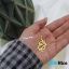 گردنبند طلا 18 عیار طرح زینب Zeinab (کد DN-P0509)