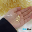گردنبند طلا 18 عیار طرح شیدا Sheyda (کد DN-P0689)