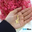 گردنبند طلا 18 عیار طرح ملیکا Melika (کد DN-P1164)