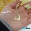 گردنبند طلا 18 عیار طرح مهسا Mahsa کد DN-P0479