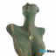 گردنبند طلا 18 عیار طرح میکی موس (کد DN-P0671)
