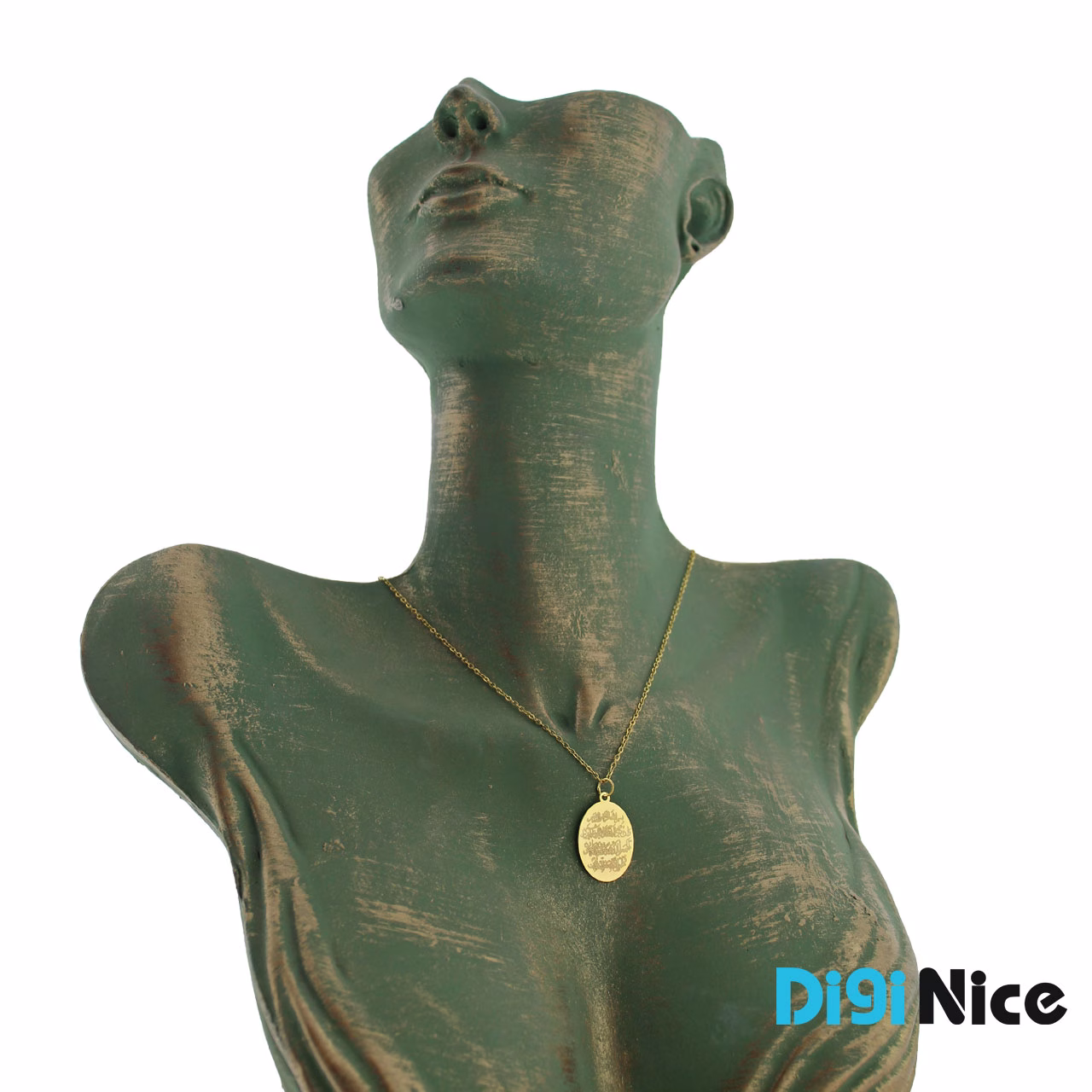 گردنبند طلا 18 عیار طرح وان یکاد (کد DN-P0700)