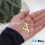 گردنبند طلا 18 عیار طرح آفاق Afagh (کد DN-P0962)