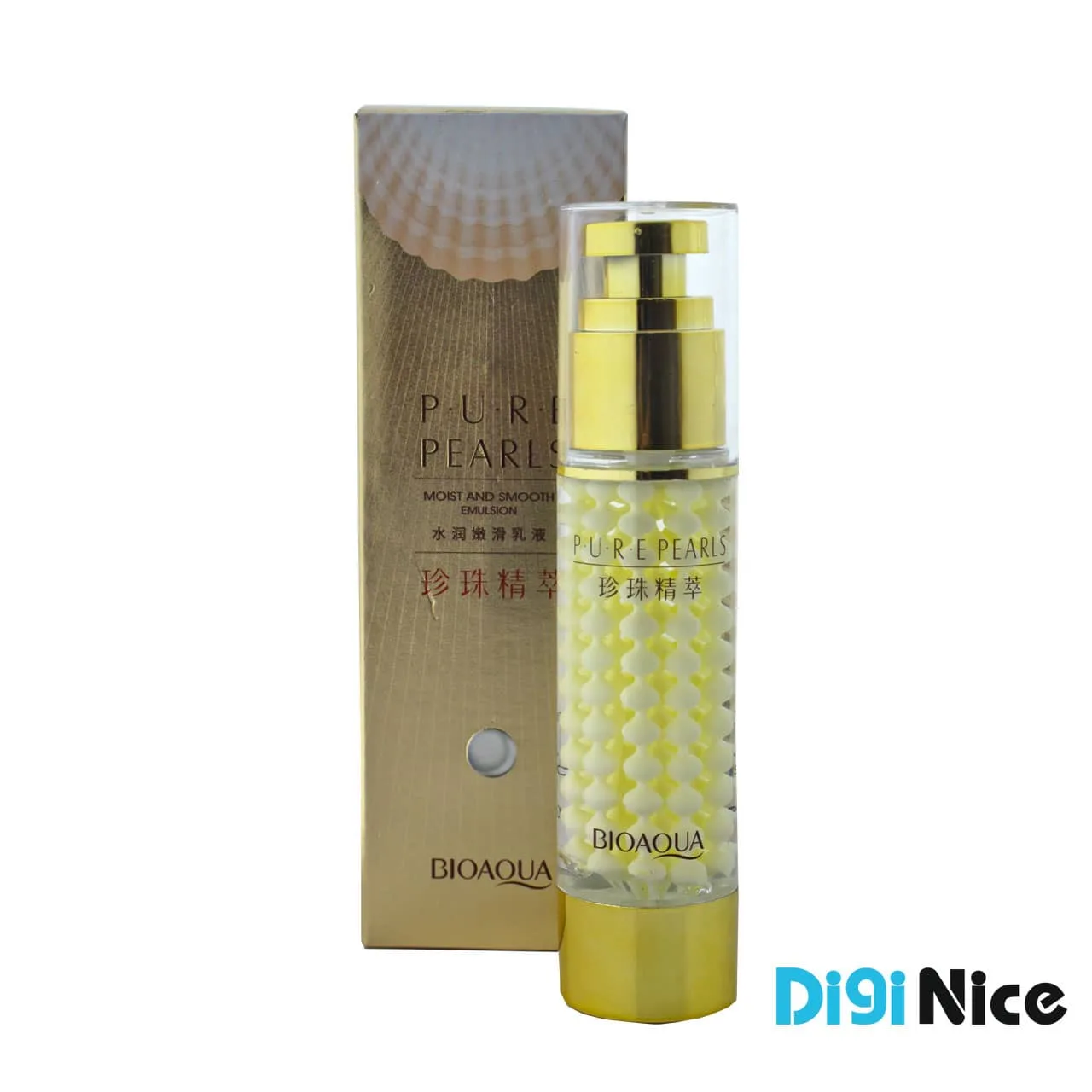 کرم کلاژن و ضد چروک بیوآکوا مدل PURE PEARLS حجم 60 گرم - با جعبه