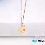 آویز گردنبند طلا 18 عیار طرح الهه