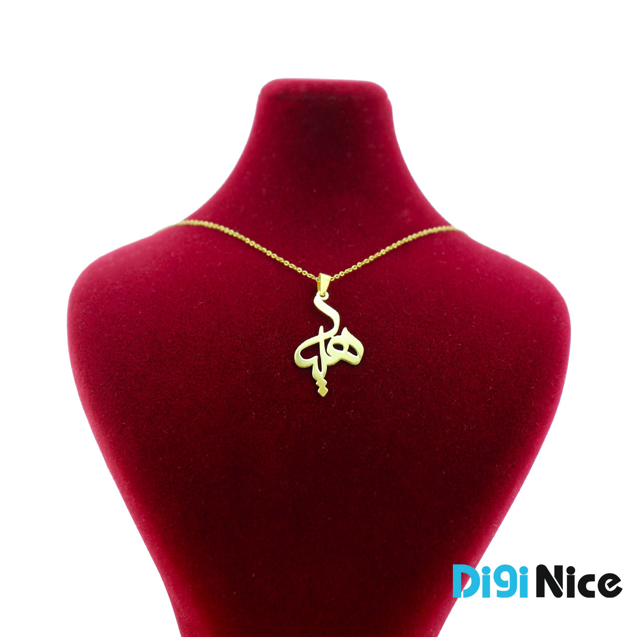 گردنبند طلا 18 عیار طرح هلیا Helia (کد DN-P1074)