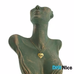 گردنبند طلا 18 عیار طرح آیدا (کد DN-P1120)