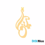 گردنبند طلا 18 عیار طرح گیسو