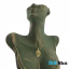 گردنبند طلا 18 عیار طرح قلب (کد DN-P1179)