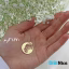 گردنبند طلا 18 عیار طرح ماه و خورشید (کد DN-P1204)