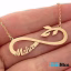 گردنبند طلا 18 عیار طرح Maha مها کد DN-P1271