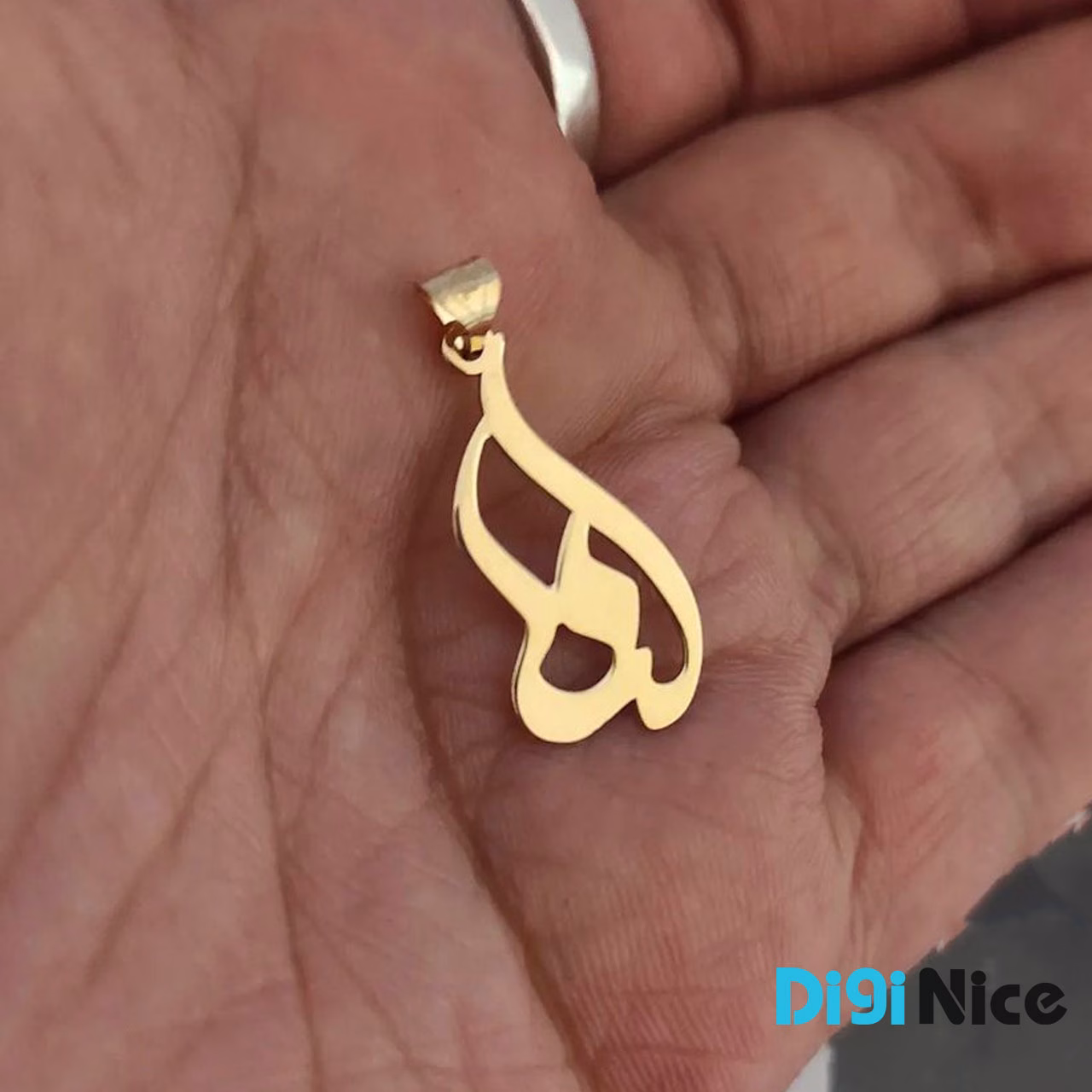 گردنبند طلا 18 عیار طرح لنا Lena (کد DN-P1276)
