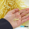 گردنبند طلا 18 عیار طرح Elisa الیسا (کد DN-P1479)