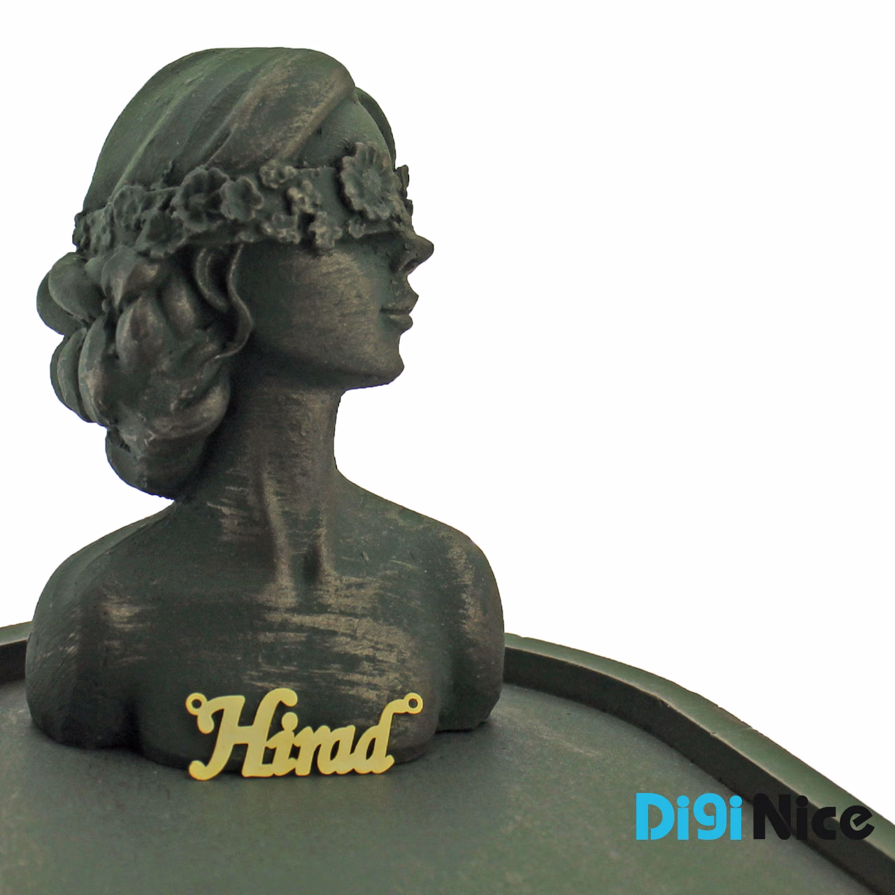 گردنبند طلا 18 عیار طرح Hirad هیراد (کد DN-P1507)