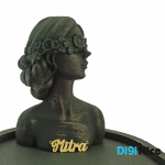 گردنبند طلا 18 عیار طرح Mitra میترا (کد DN-P1386)