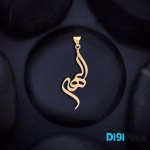 گردنبند طلا 18 عیار طرح الهه