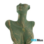 گردنبند طلا 18 عیار طرح ایران (کد DN-P1316)