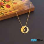 گردنبند طلا 18 عیار طرح جنین