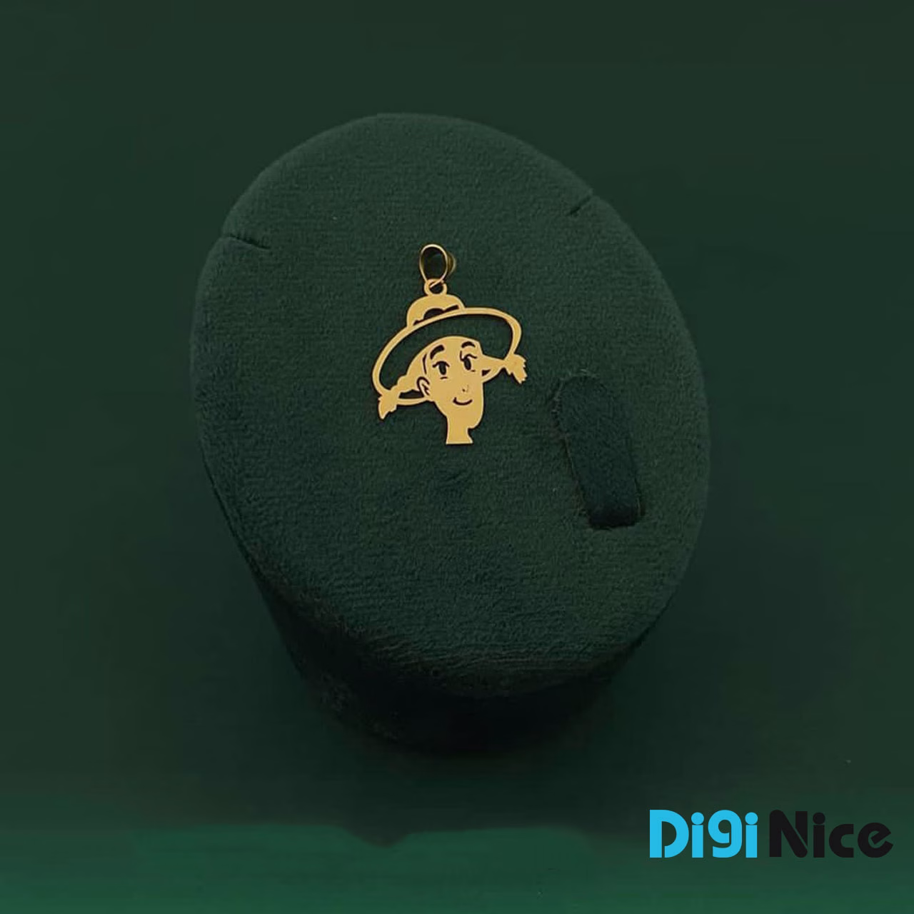 گردنبند طلا 18 عیار طرح جودی ابوت