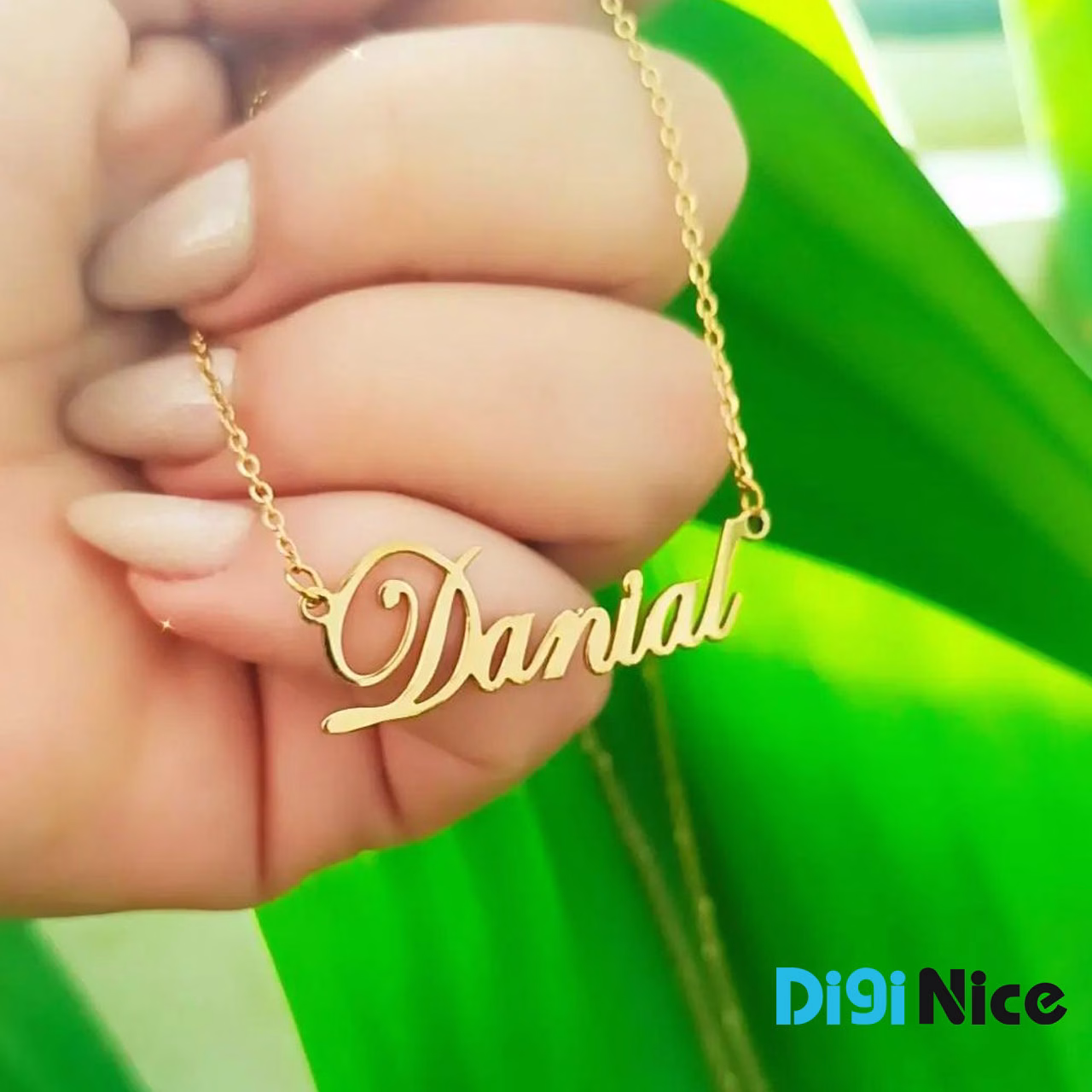 گردنبند طلا 18 عیار طرح Danial دانیال