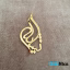 گردنبند طلا 18 عیار طرح شایلی