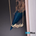 گردنبند طلا 18 عیار طرح مائده