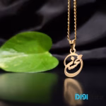 گردنبند طلا 18 عیار طرح محسن