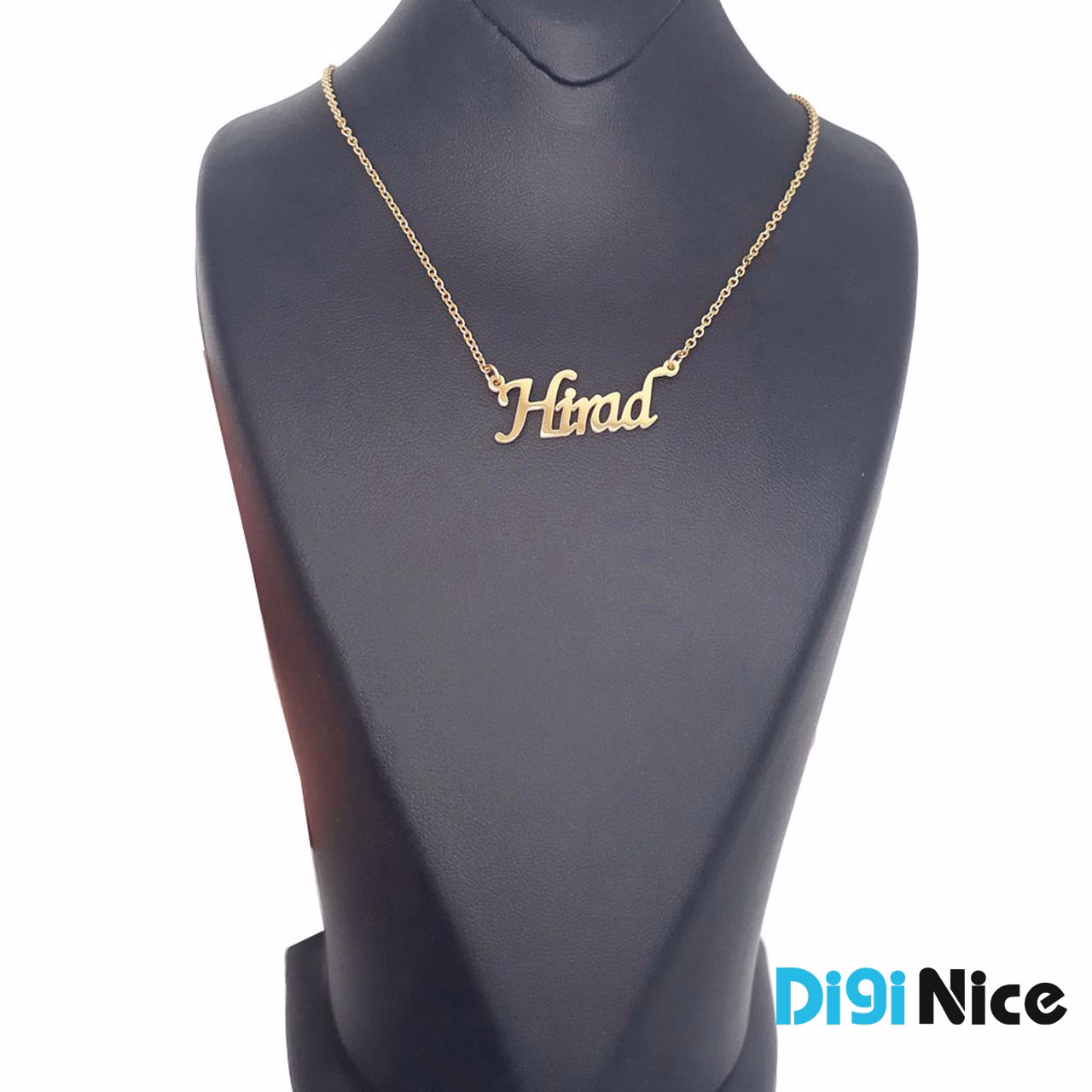 گردنبند طلا 18 عیار طرح هیراد
