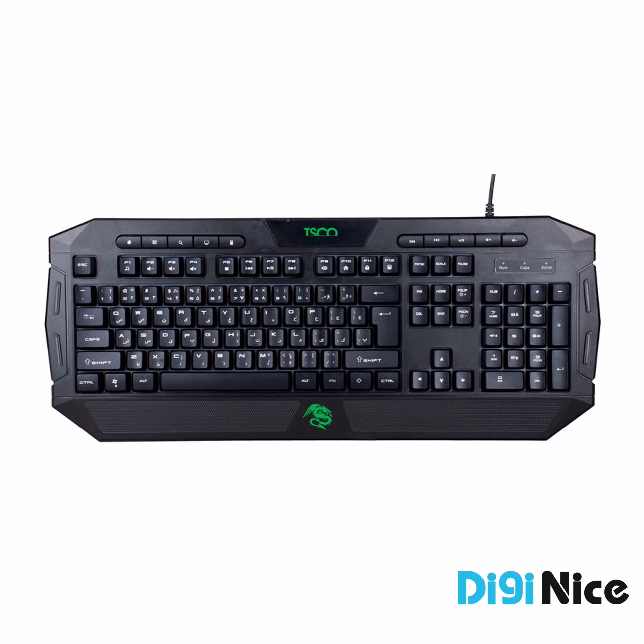 کیبورد گیمینگ تسکو مدل TK 8124
