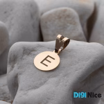 گردنبند طلا 18 عیار طرح E
