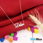 گردنبند طلا 18 عیار طرح delin