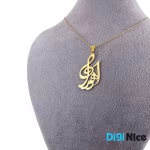 گردنبند طلا 18 عیار طرح اهورا