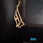 گردنبند طلا 18 عیار طرح دلانا