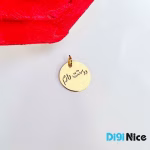 گردنبند طلا 18 عیار طرح دوستت دارم