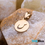 گردنبند طلا 18 عیار طرح س