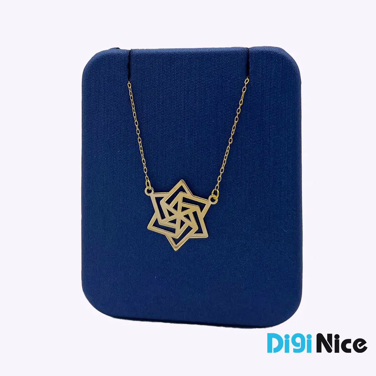گردنبند طلا 18 عیار طرح ستاره