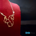 گردنبند طلا 18 عیار طرح سنجاب