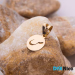 گردنبند طلا 18 عیار طرح ص