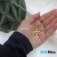 گردنبند طلا 18 عیار طرح صلیب (کد DN-P1584)