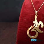 گردنبند طلا 18 عیار طرح علی