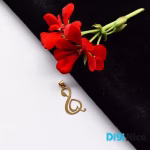 گردنبند طلا 18 عیار طرح قو