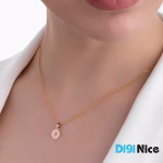 گردنبند طلا 18 عیار طرح و