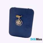 گردنبند طلا 18 عیار طرح گل