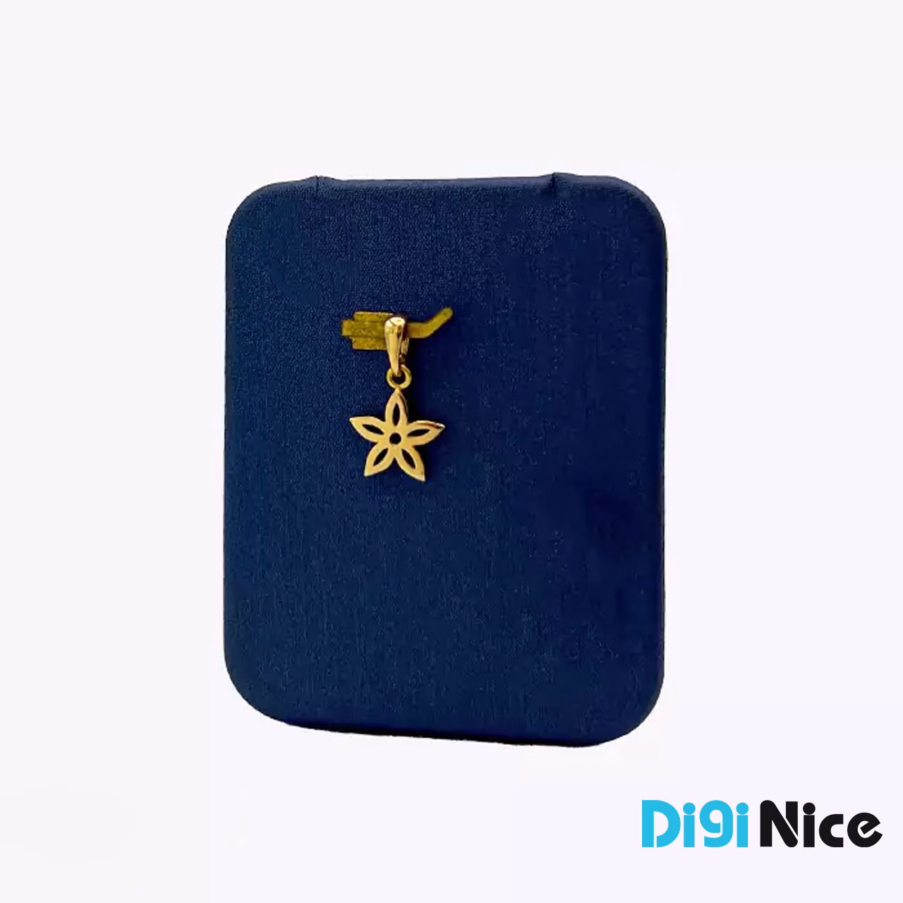 گردنبند طلا 18 عیار طرح گل