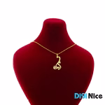 گردنبند طلا 18 عیار طرح ثریا Soraya (کد DN-P2194)