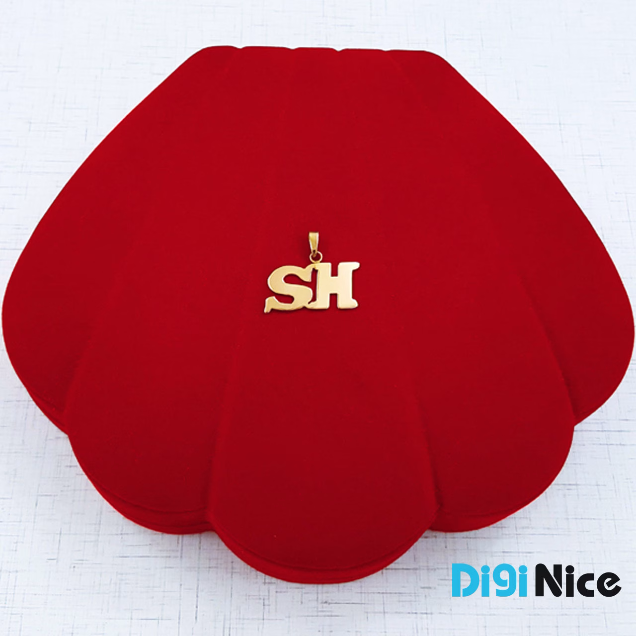 گردنبند طلا 18 عیار طرح SH