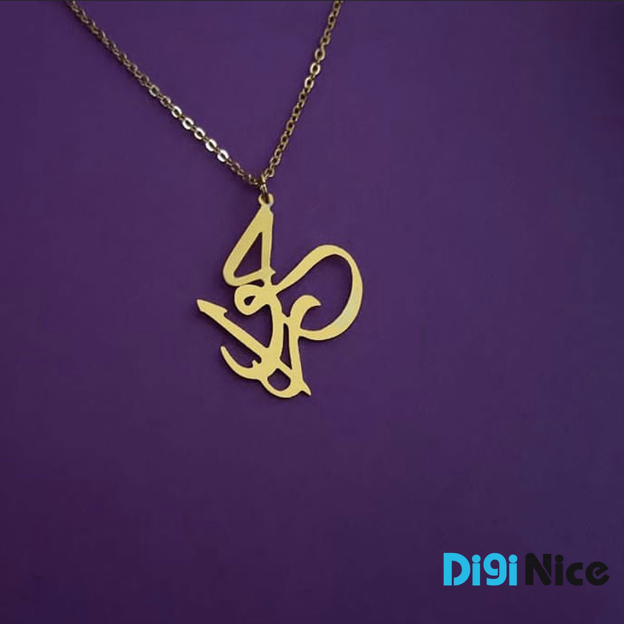گردنبند طلا 18 عیار طرح حورا