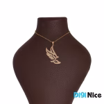 گردنبند طلا 18 عیار طرح خدا